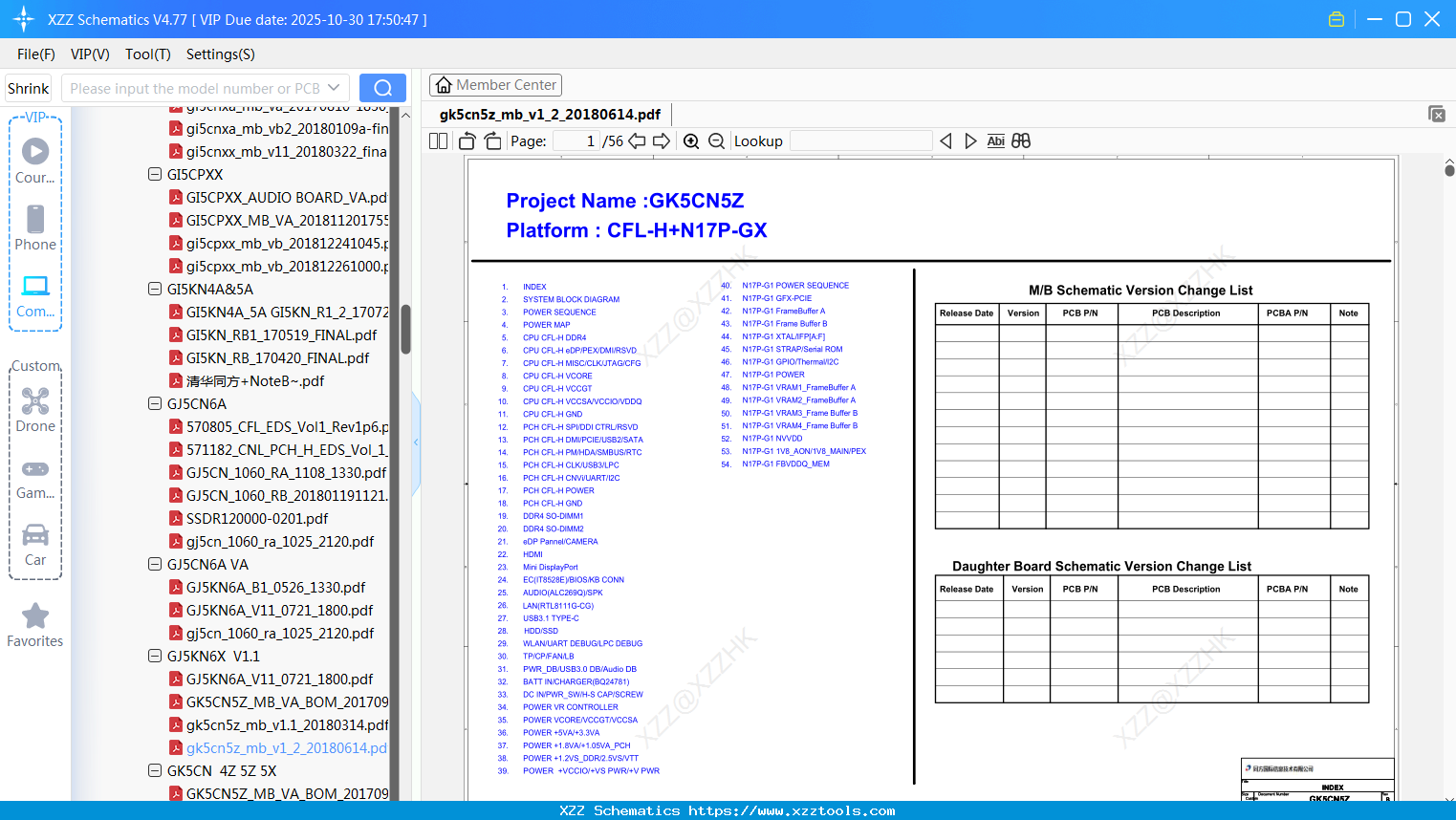 Laptop Mechrevo Gk5cn5z_mb_v1_2_20180614